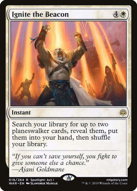 Ignite the Beacon - carta Magic The Gathering