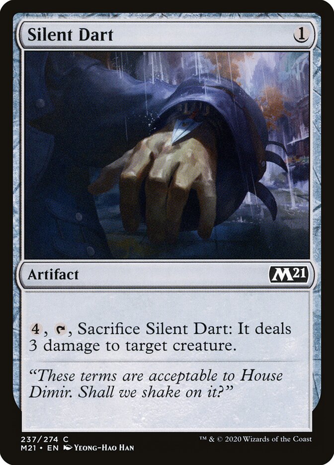 Silent Dart - carta Magic The Gathering