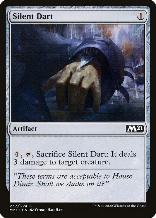 Silent Dart - carta Magic The Gathering