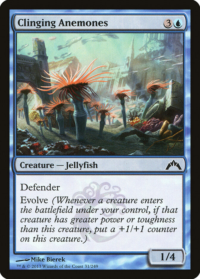 Clinging Anemones - carta Magic The Gathering