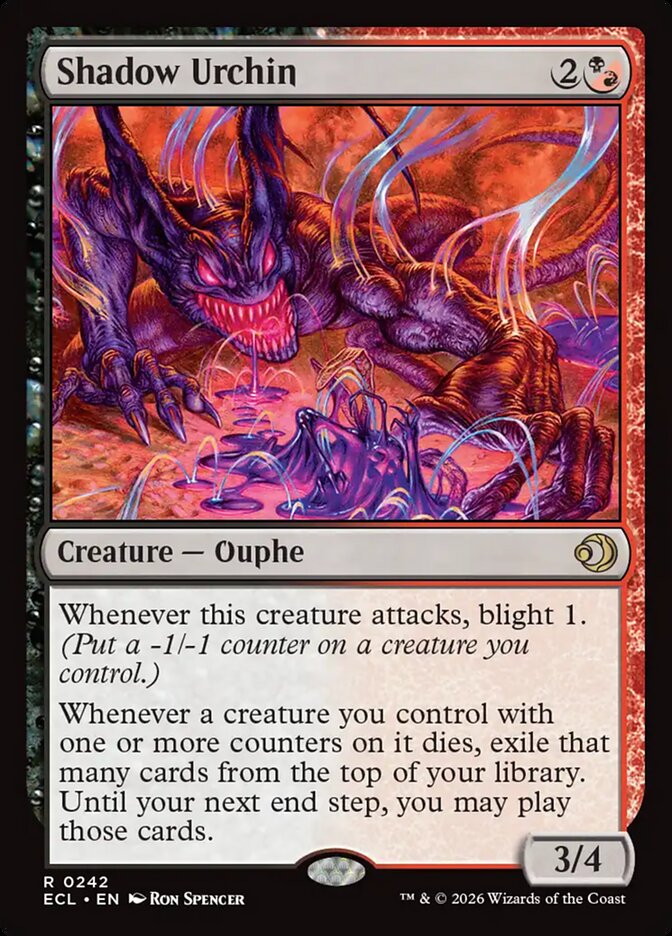 Shadow Urchin - carta Magic The Gathering