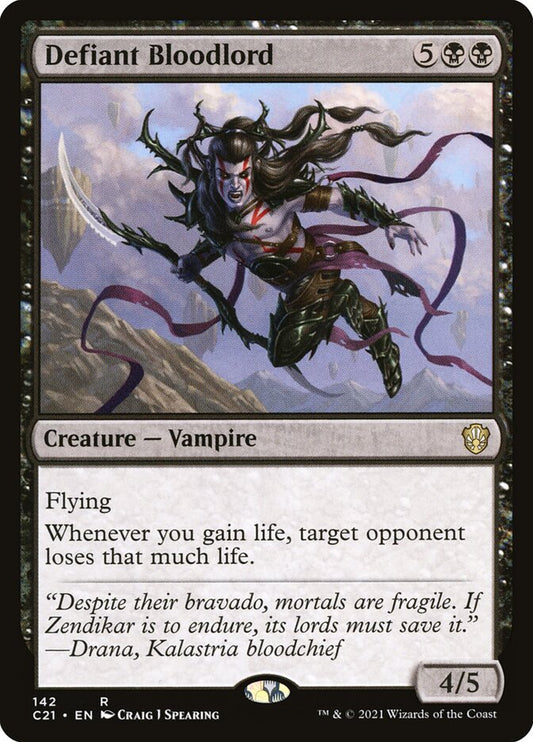 Defiant Bloodlord - C21-142-NF-STD