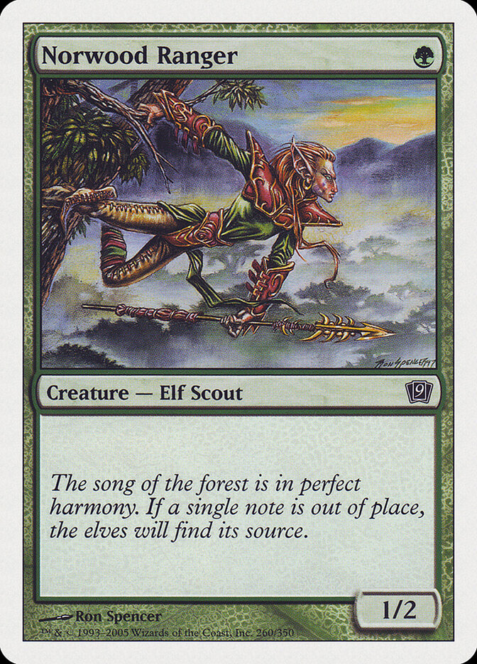 Norwood Ranger - carta Magic The Gathering