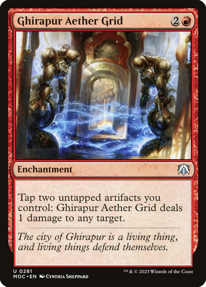 Ghirapur Aether Grid - carta Magic The Gathering