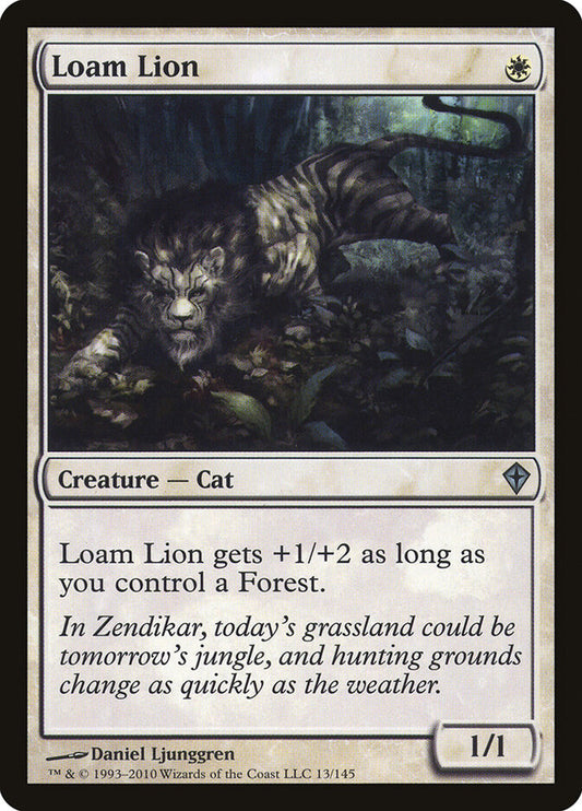 Loam Lion - carta Magic The Gathering