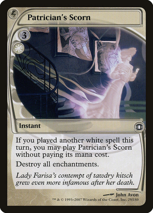 Patrician's Scorn - carta Magic The Gathering