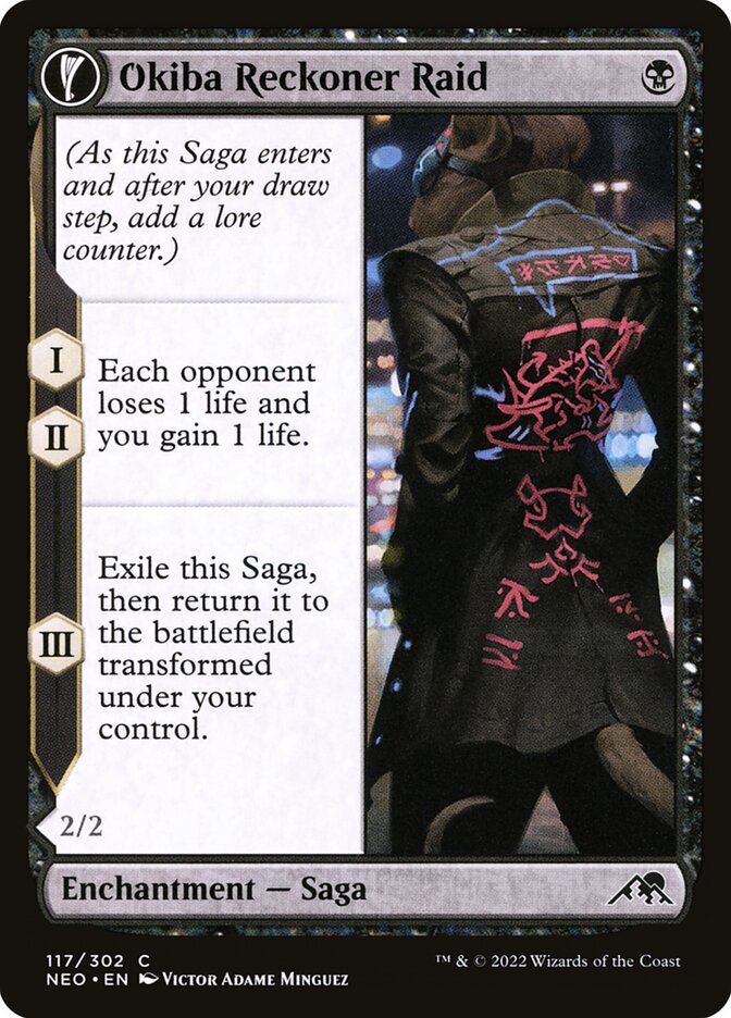 Okiba Reckoner Raid - carta Magic The Gathering