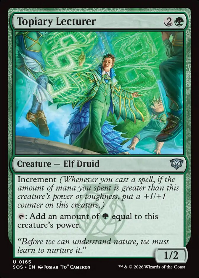 Topiary Lecturer - carta Magic The Gathering