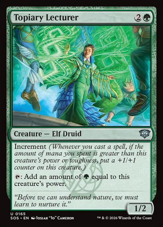 Topiary Lecturer - carta Magic The Gathering