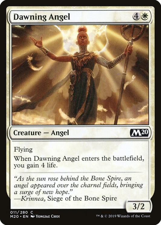 Dawning Angel - carta Magic The Gathering