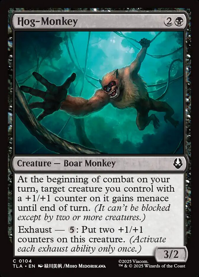 Hog-Monkey - carta Magic The Gathering