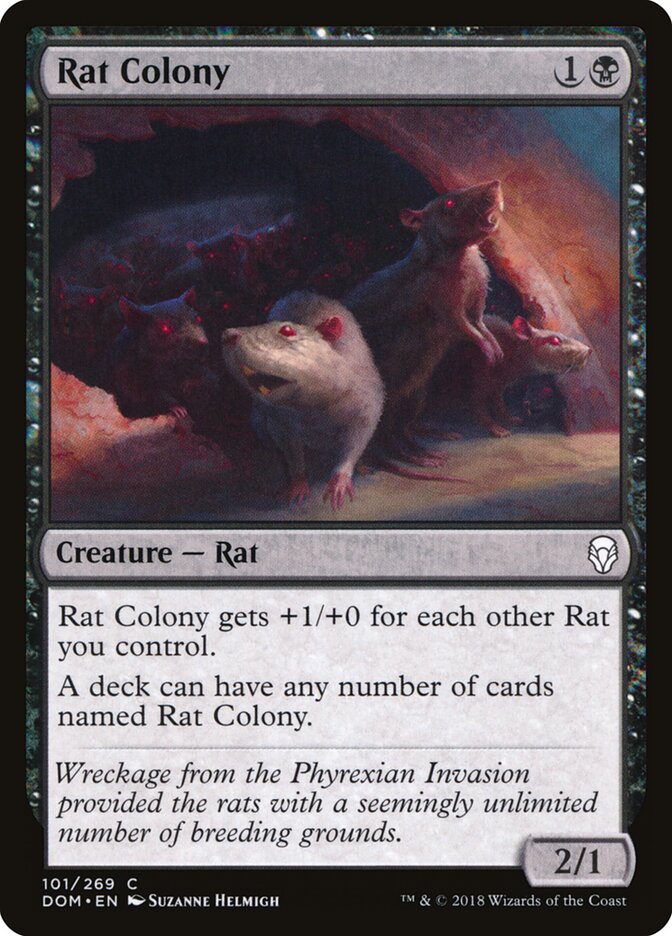 Rat Colony - carta Magic The Gathering