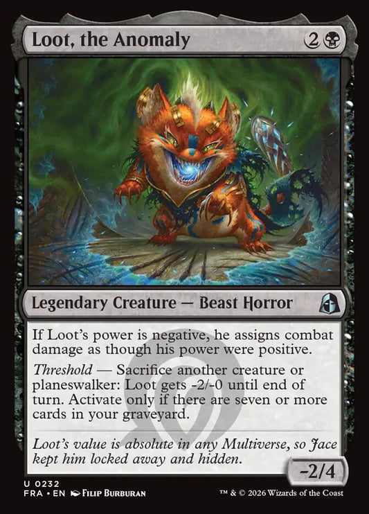 Loot, the Anomaly - carta Magic The Gathering