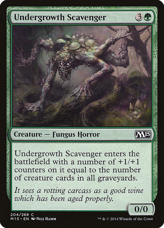 Undergrowth Scavenger - carta Magic The Gathering