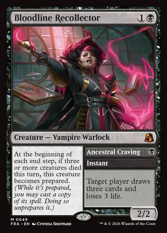 Bloodline Recollector // Ancestral Craving - carta Magic The Gathering