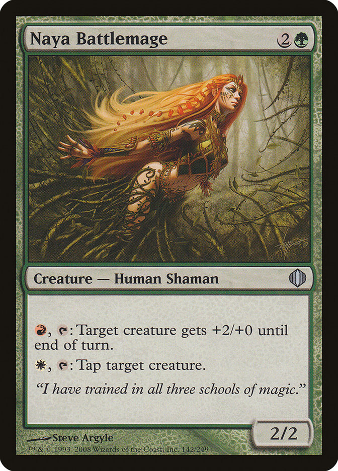 Naya Battlemage - carta Magic The Gathering