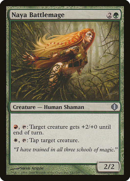 Naya Battlemage - carta Magic The Gathering