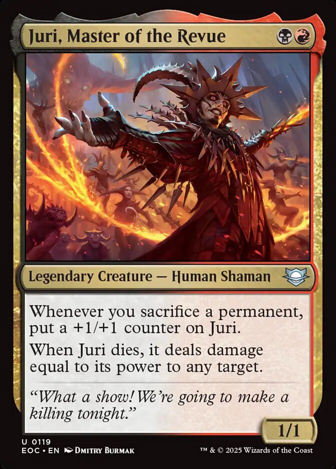 Juri, Master of the Revue - carta Magic The Gathering