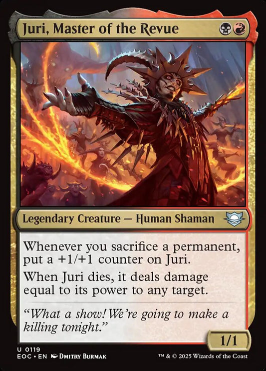 Juri, Master of the Revue - carta Magic The Gathering