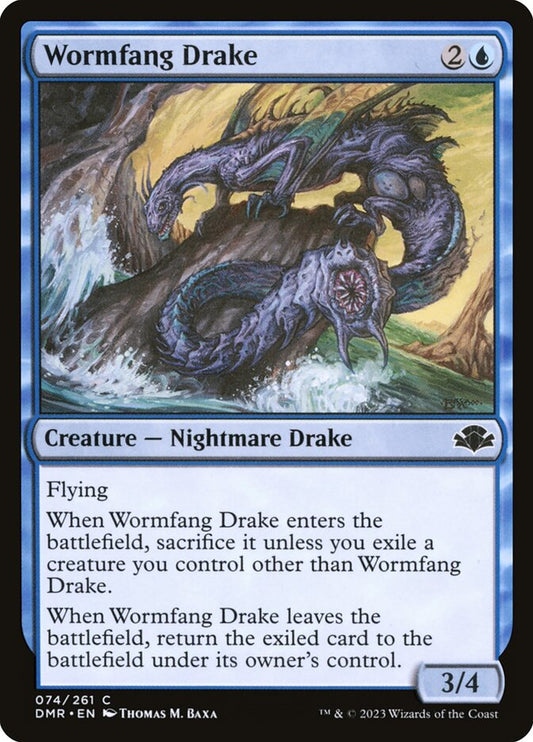 Wormfang Drake - carta Magic The Gathering