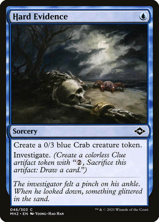 Hard Evidence - carta Magic The Gathering