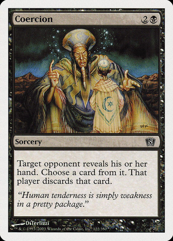 Coercion - carta Magic The Gathering