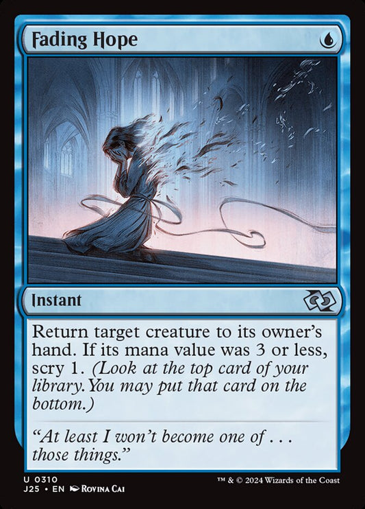 Fading Hope - carta Magic The Gathering