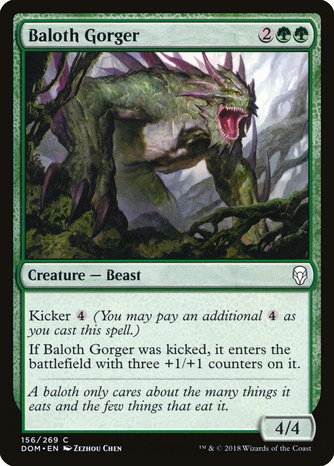 Baloth Gorger - carta Magic The Gathering