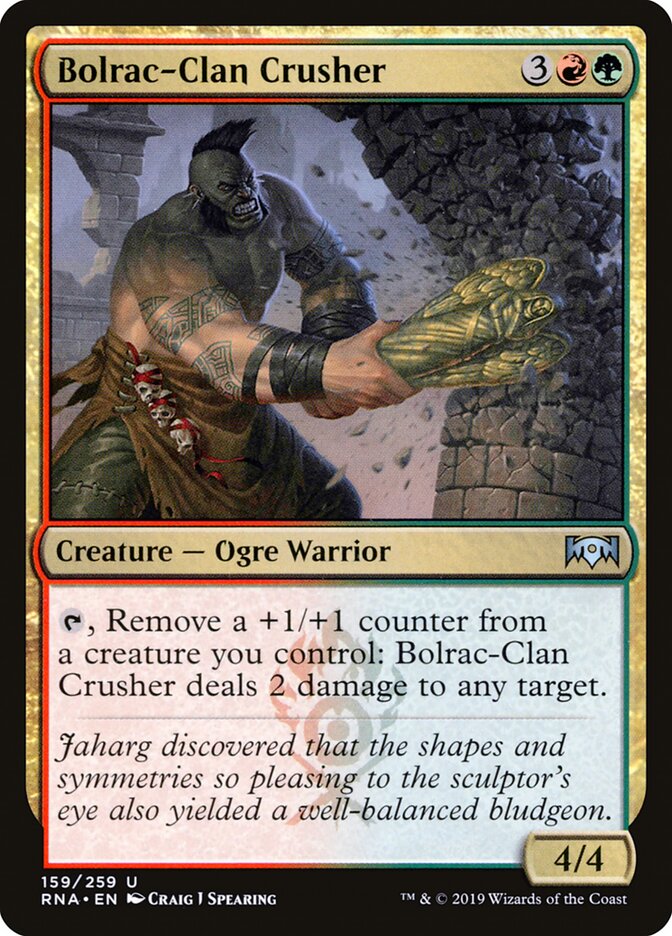 Bolrac-Clan Crusher - carta Magic The Gathering