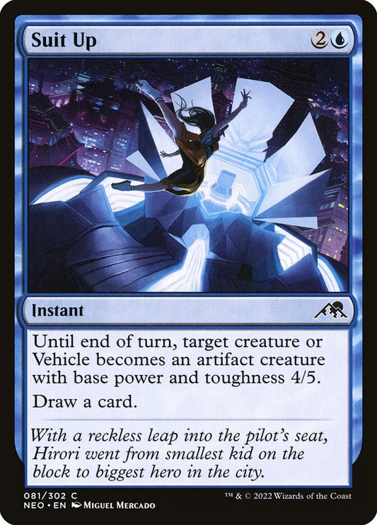Suit Up - carta Magic The Gathering