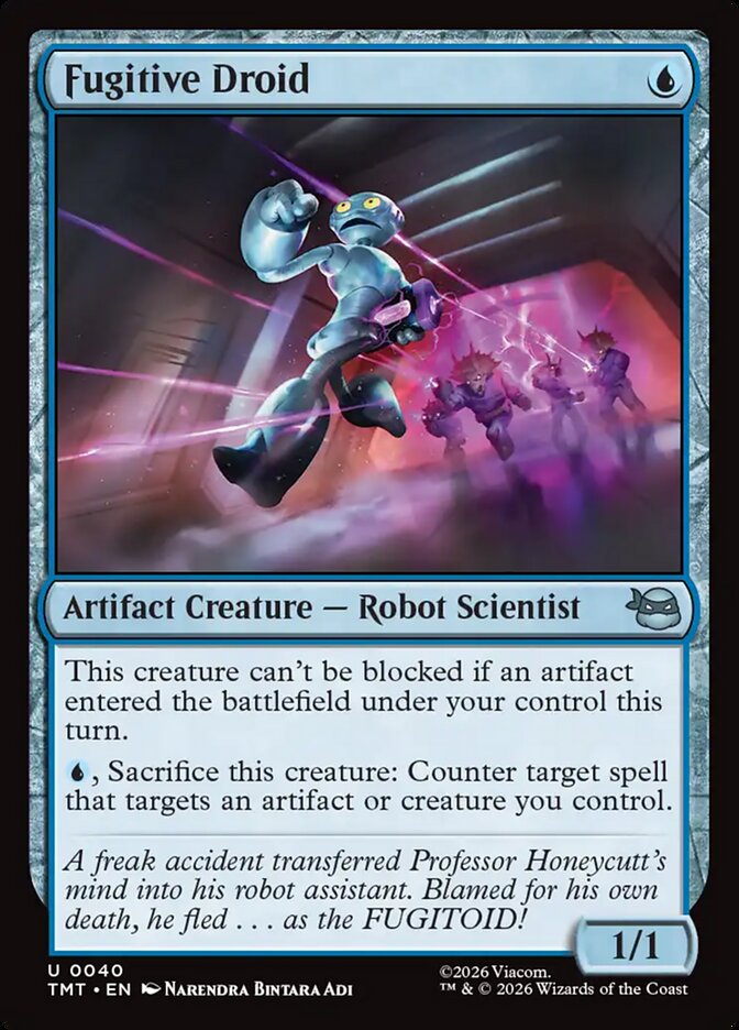 Fugitive Droid - carta Magic The Gathering