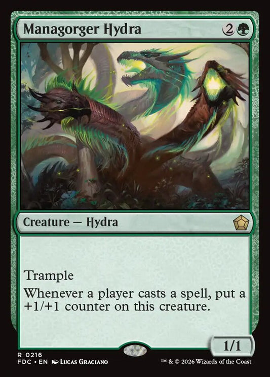 Managorger Hydra - carta Magic The Gathering