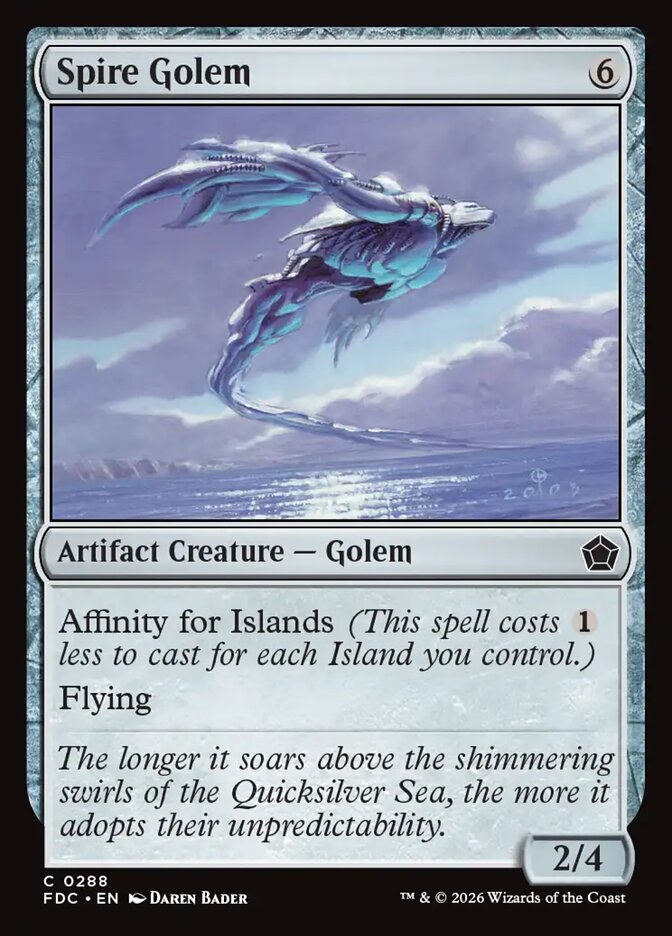 Spire Golem - carta Magic The Gathering