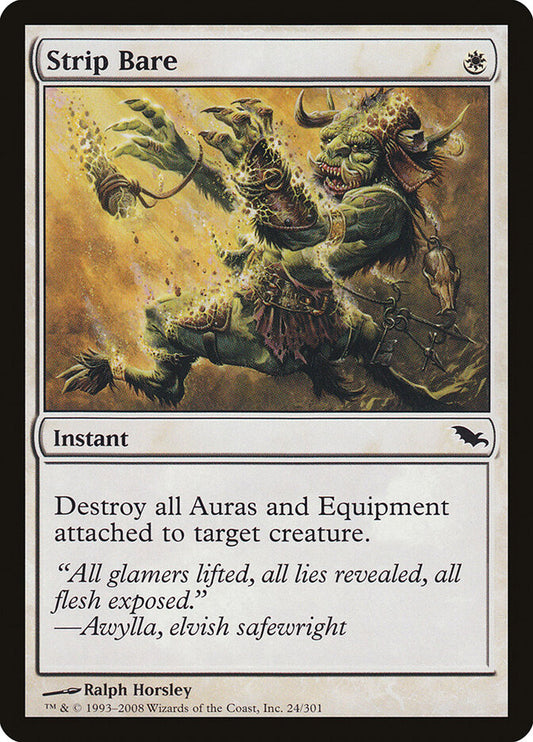 Strip Bare - carta Magic The Gathering