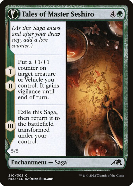 Tales of Master Seshiro - carta Magic The Gathering