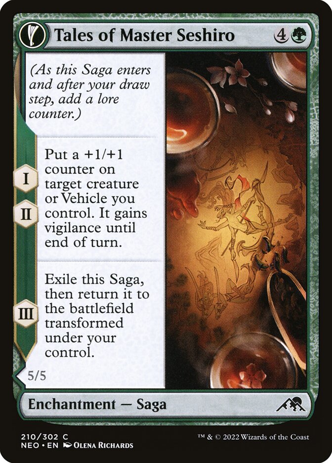 Tales of Master Seshiro - carta Magic The Gathering