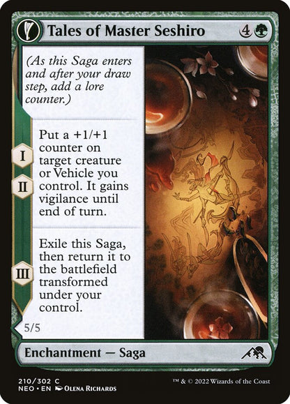Tales of Master Seshiro - carta Magic The Gathering