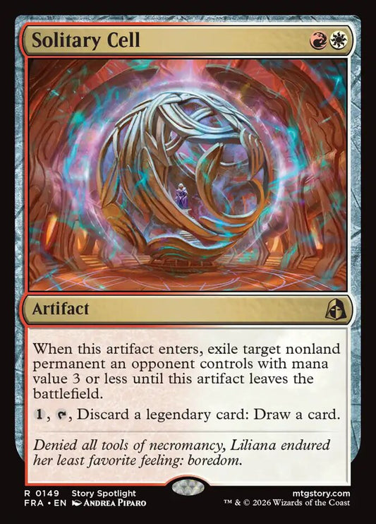Solitary Cell - carta Magic The Gathering