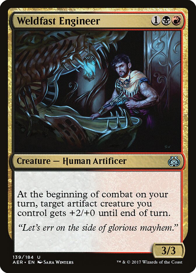 Weldfast Engineer - carta Magic The Gathering