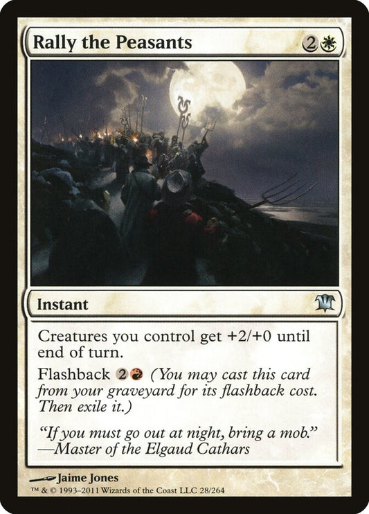Rally the Peasants - carta Magic The Gathering