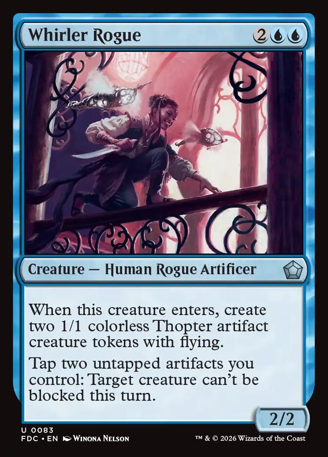Whirler Rogue - carta Magic The Gathering