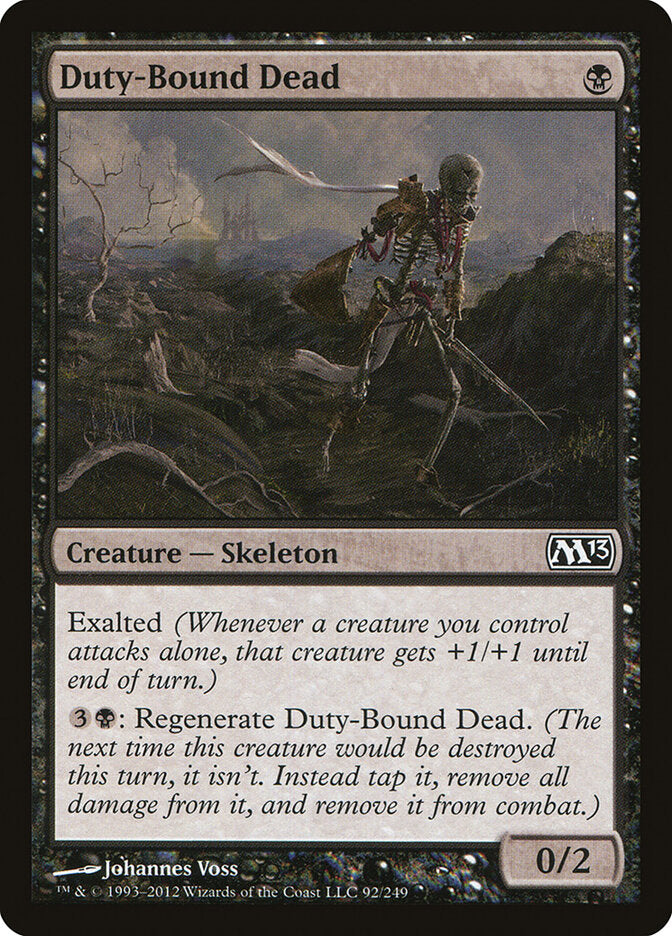 Duty-Bound Dead - carta Magic The Gathering