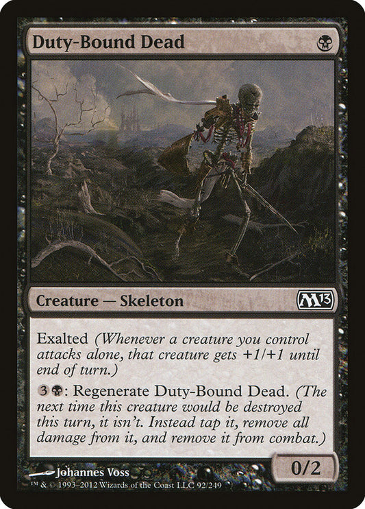Duty-Bound Dead - carta Magic The Gathering