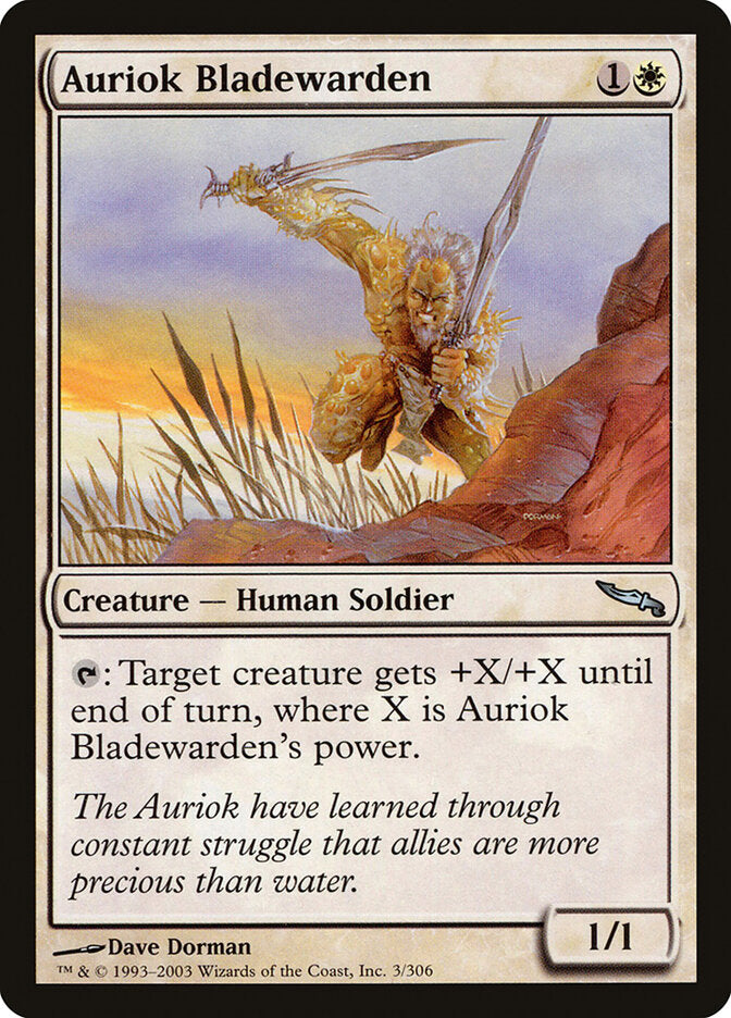 Auriok Bladewarden - carta Magic The Gathering