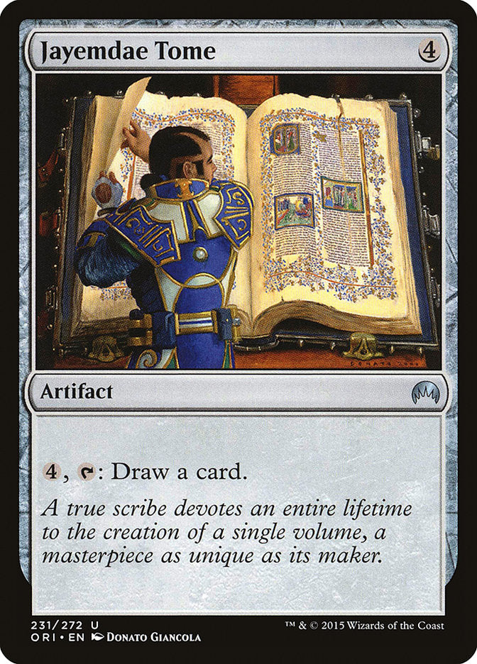 Jayemdae Tome - carta Magic The Gathering