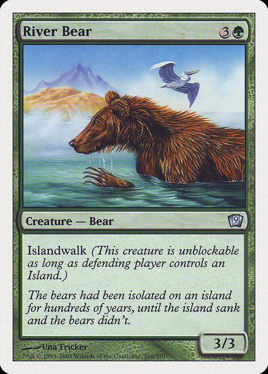 River Bear - carta Magic The Gathering