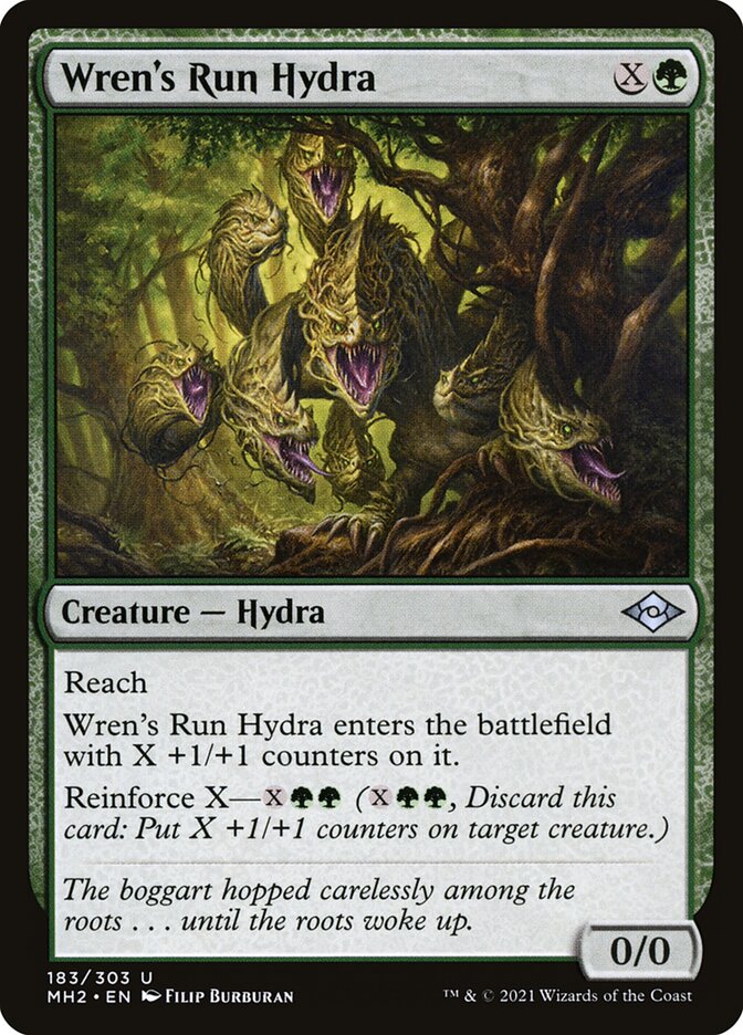 Wren's Run Hydra - carta Magic The Gathering