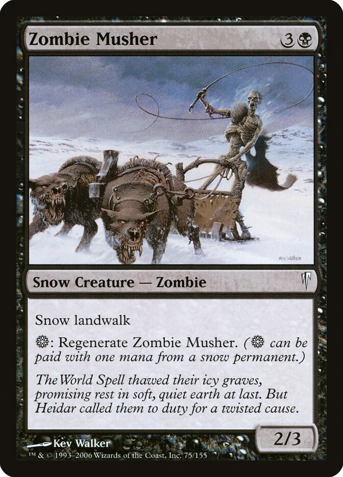 Zombie Musher - carta Magic The Gathering