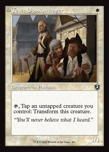 Town Gossipmonger - carta Magic The Gathering