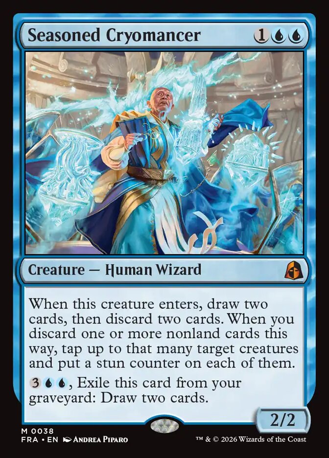 Seasoned Cryomancer - carta Magic The Gathering